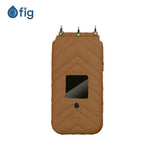 Fig Mini Genuine Leather Crossbody Case (with strap) - Premium Compact Carrying Case