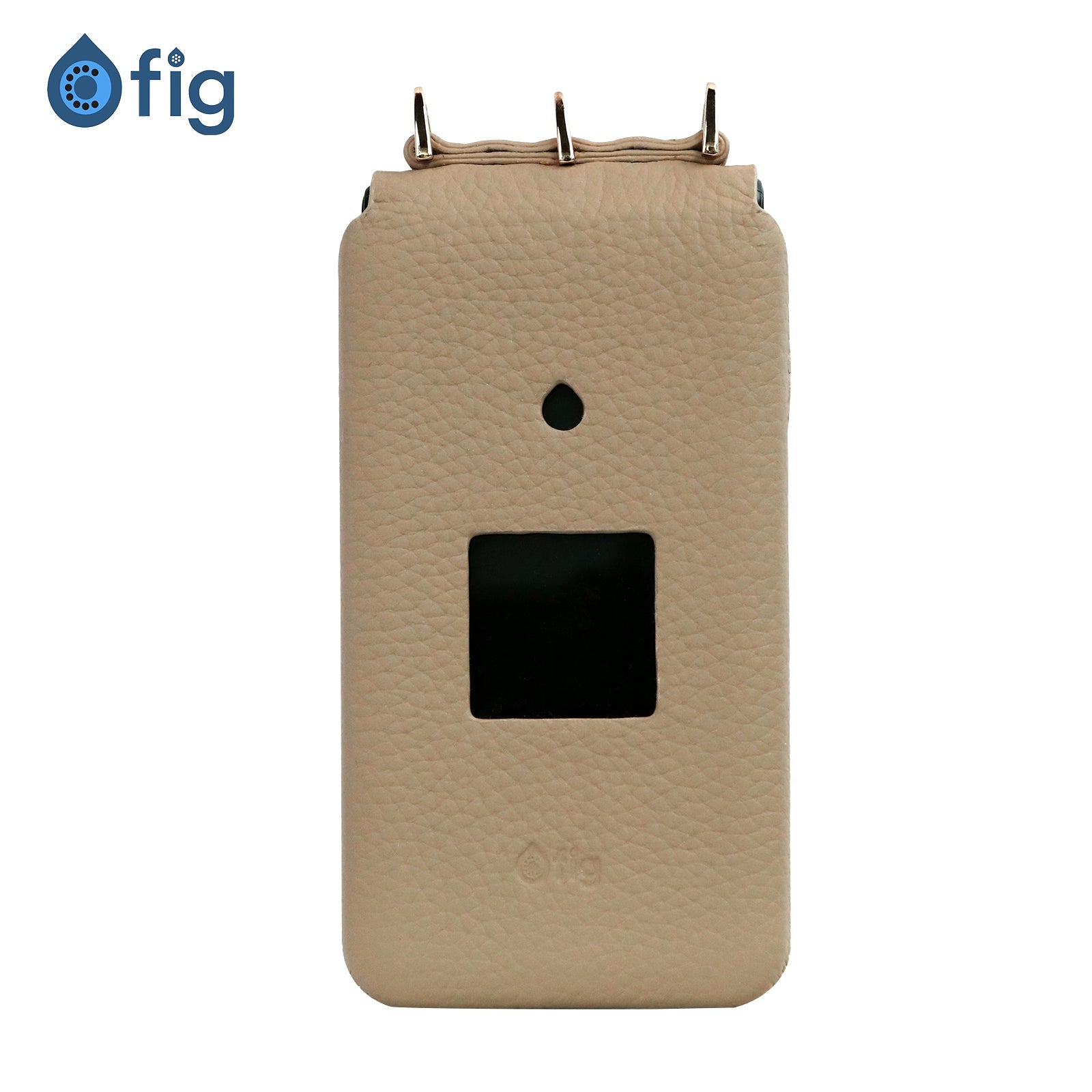 Fig Flip II Genuine Leather Crossbody Case (with strap)