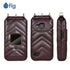 Fig Mini Genuine Leather Crossbody Case (with strap) - Premium Compact Carrying Case