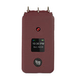 Pom Designer Leather Case (with strap) For the Big Pom phone