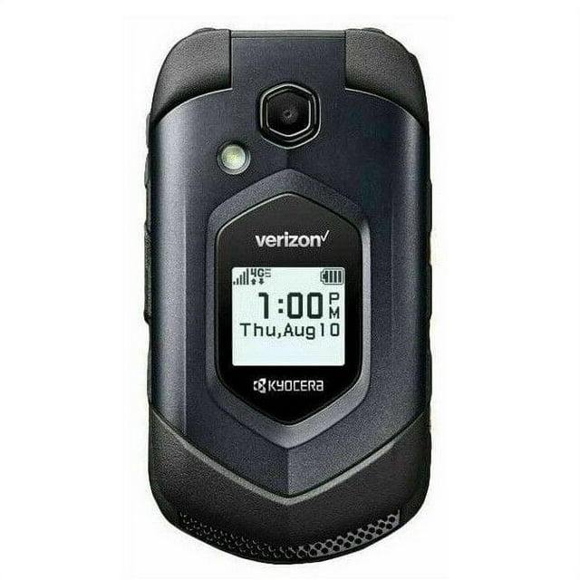 Kyocera DuraXV E4610 LTE Verizon Flip Cell-Phone, Will work with any Verizon carrier (not with AT&amp;T &amp; T-Mobile)