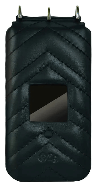 Fig Mini Genuine Leather Crossbody Case (with strap) - Premium Compact Carrying Case