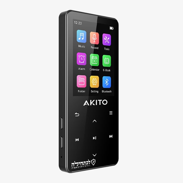 Akito S12 Kosher MP3 Player with 16GB Memory