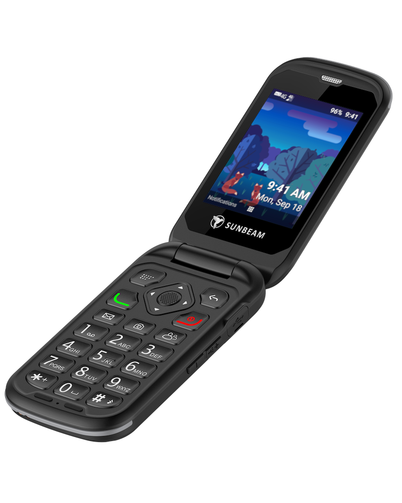 Sunbeam Pro full feature flip Rugged Dumbphone