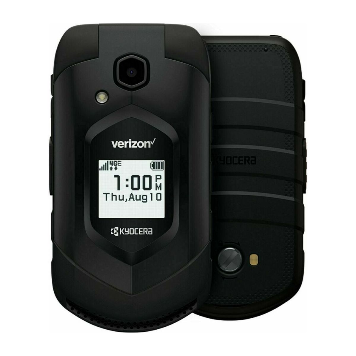 Kyocera DuraXV E4610 LTE Verizon Flip Cell-Phone, Will work with any Verizon carrier (not with AT&amp;T &amp; T-Mobile)